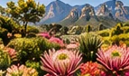 Proteas in Kirstenbosch Gardens