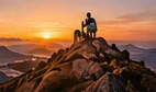 Sunset from the top of Lion's Head
